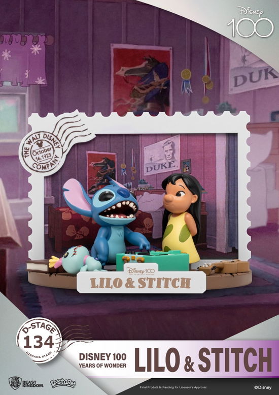 Cover for Beast Kingdom · Disney 100 Yrs Ds-134 Lilo &amp; Stitch D-stage 6 Stat (MERCH) (2025)