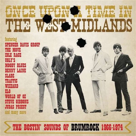 Cover for Once Upon a Time in the West Midlands / Various · Once Upon A Time In The West Midlands - The Bostin Sounds Of Brumrock 1966-1974 (Clamshell) (CD) (2021)