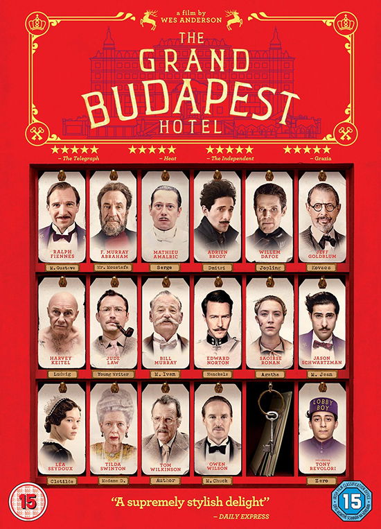 Cover for Wes Anderson · The Grand Budapest Hotel (DVD) (2014)