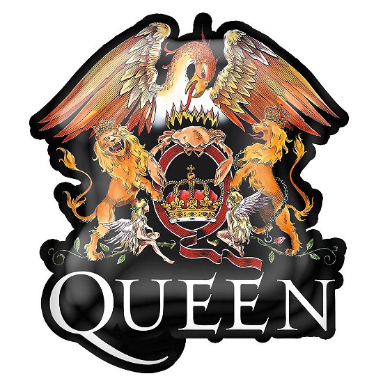 Queen Pin Badge: Crest (Enamel In-Fill) - Queen - Produtos - PHM - 5055339795504 - 28 de outubro de 2019