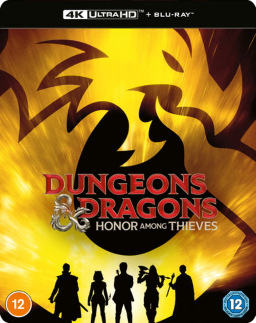 Dungeons and Dragons - Honor Among Thieves Limited Edition Steelbook - Dungeons & Dragons: Honor Among Thieves - Elokuva - Paramount Pictures - 5056453205504 - maanantai 31. heinäkuuta 2023