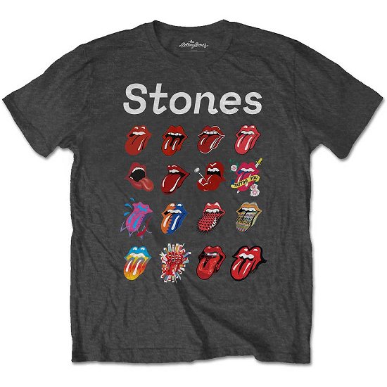 The Rolling Stones Unisex T-Shirt: No Filter Evolution (Soft Hand Inks) - The Rolling Stones - Merchandise -  - 5056561058504 - 