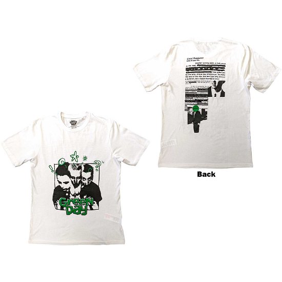 Green Day Unisex T-Shirt: Good Riddance (Back Print) - Green Day - Merchandise -  - 5056561087504 - 