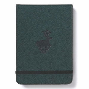 Cover for Wildlife A6 Reporter Green Dee · Dingbats A6+ Wildlife Green Deer Reporter Notebook - Graphed (Stationery) (2018)