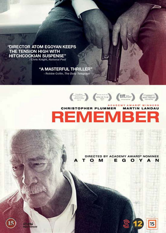 Remember - Christopher Plummer / Martin Landau - Filme -  - 5706168998504 - 6. Oktober 2016