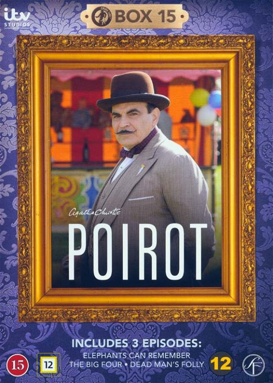 Cover for Agatha Christie · Poirot Box 15 (DVD) (2016)