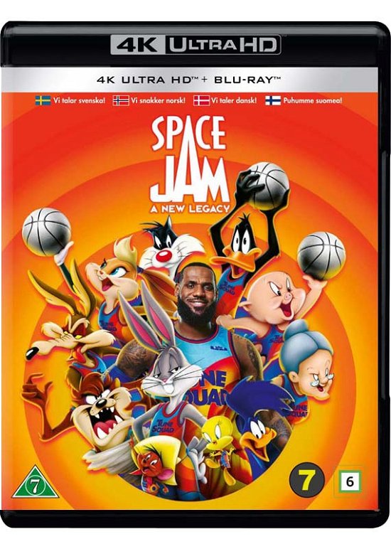 Cover for Space Jam · Space Jam: A New Legacy (4K UHD + Blu-ray) (2021)