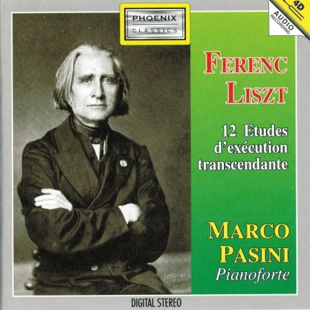 Cover for Franz Liszt  · Dodici Studi Trascendentali (CD)