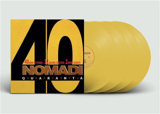 Cover for Nomadi · Nomadi 40 (LP) (2023)