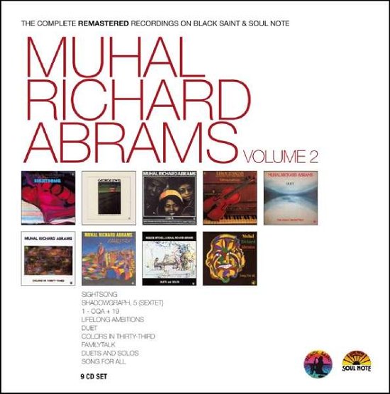 Muhal Richard Abrams Vol.2 - Muhal Richard Abrams - Musique - CAMJAZZ - 8052405142504 - 25 novembre 2016