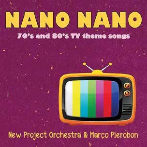 Cover for New Project Funk Orchestra &amp; Pierobon Mauro · Nano Nano (CD) (2020)