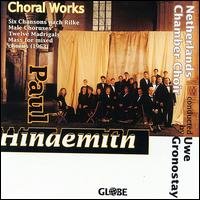 Choral Works - Paul Hindemith - Musik - GLOBE - 8711525512504 - 1. Februar 1995