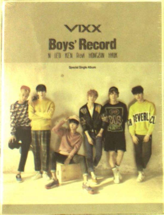 Cover for Vixx · Boy's Record (CD) (2015)