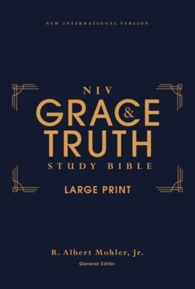 Cover for Zondervan Zondervan · NIV, The Grace and Truth Study Bible (Trustworthy and Practical Insights), Large Print, Hardcover, Red Letter, Comfort Print (Hardcover Book) (2021)