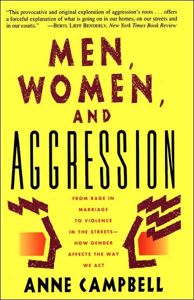Cover for Anne Campbell · Men, Women, and Aggression (Paperback Book) (1994)