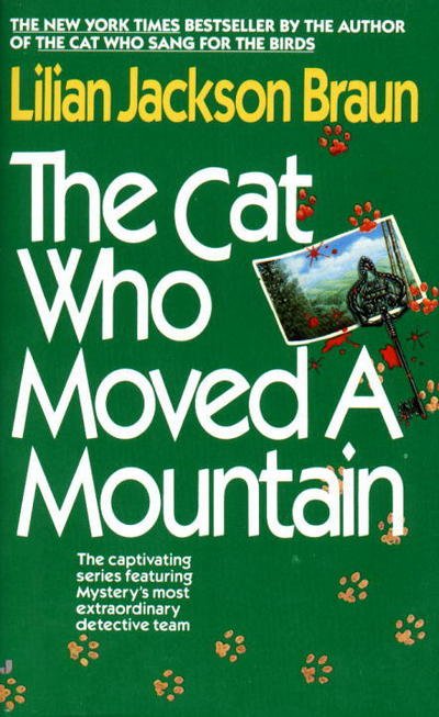 Cover for Lilian Jackson Braun · The Cat Who Moved a Mountain (Taschenbuch) (1992)
