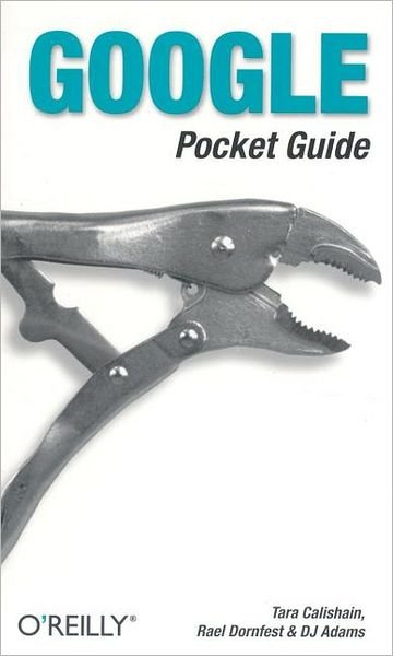 Cover for Tara Calishain · Google Pocket Guide (Paperback Book) (2003)
