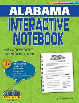 Cover for Carole Marsh · Alabama Interactive Notebook : A Hands-On Approach to Learning About Our State! (Paperback Book) (2017)