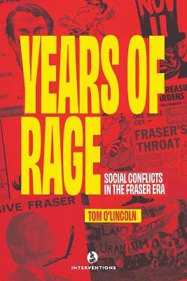 Cover for Tom O'Lincoln · Years of Rage (Paperback Book) (2023)