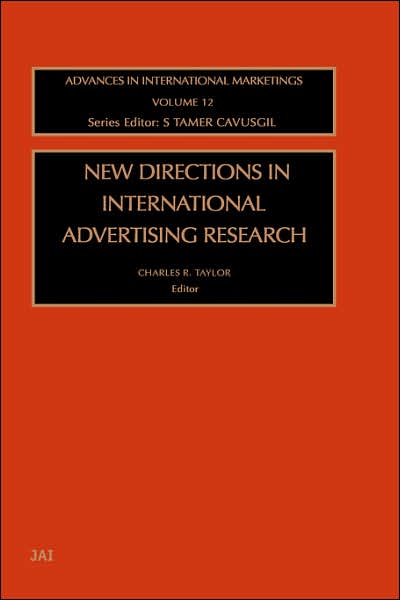 Cover for Taylor · New Directions in International Advertising Research - Advances in International Marketing (Hardcover Book) (2002)