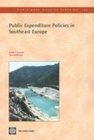 Cover for Ivailo V Izvorski · Public Expenditure Policies in Southeast Europe (Paperback Book) (2008)
