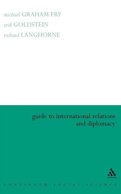 Cover for Richard Langhorne · Guide to International Relations and Diplomacy (Gebundenes Buch) (2002)