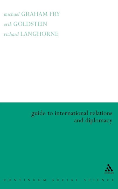 Cover for Richard Langhorne · Guide to International Relations and Diplomacy (Gebundenes Buch) (2002)