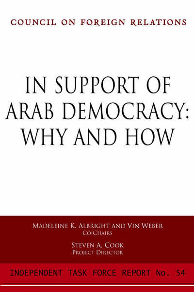 Cover for Madeleine K. Albright · Arab Reform: Independent Task Force Report (Paperback Book) (2005)