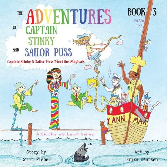Cover for Colin Fisher · The Adventures of Captain Stinky and Sailor Puss (Paperback Book) (2019)