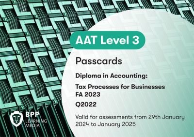 AAT Tax Processes for Businesses: Passcards - BPP Learning Media - Boeken - BPP Learning Media - 9781035507504 - 18 augustus 2023