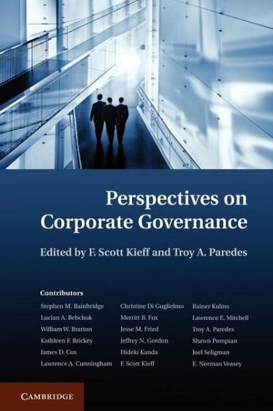 Cover for F Scott Kieff · Perspectives on Corporate Governance (Paperback Bog) (2013)