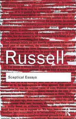 Cover for Bertrand Russell · Sceptical Essays - Routledge Classics (Hardcover Book) (2017)