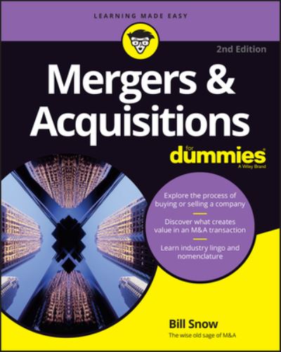 Cover for Bill Snow · Mergers &amp; Acquisitions For Dummies (Paperback Bog) (2023)