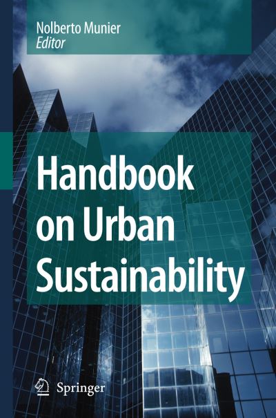 Cover for Nolberto Munier · Handbook on Urban Sustainability (Hardcover Book) [2007 edition] (2006)