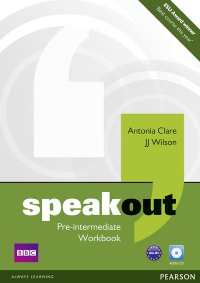 Cover for Antonia Clare · Spkout Pre-Int Wbk - key and CD pk - speakout (Book) (2011)