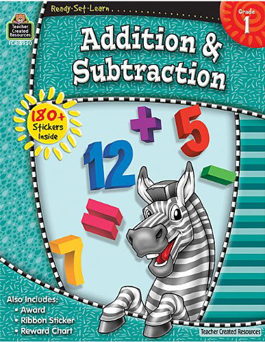 Cover for Teacher Created Resources Staff · Ready-set-learn: Addition &amp; Subtraction Grd 1 (Ready, Set, Learn) (Paperback Bog) (2007)