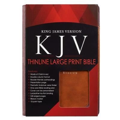 Cover for Christian Art Publishers · KJV Large Print Brown (Lederbuch) (2016)