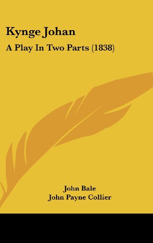 Cover for John Bale · Kynge Johan: a Play in Two Parts (1838) (Hardcover Book) (2008)