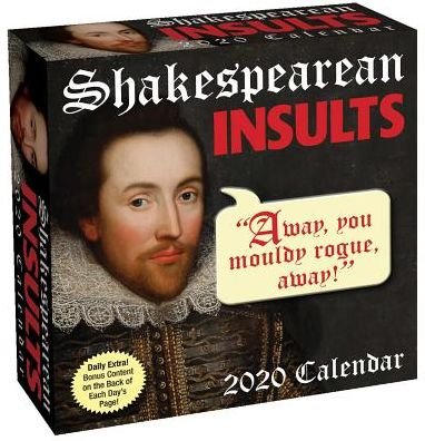 Cover for Andrews McMeel Publishing · Shakespearean Insults 2020 Day-to-Day Calendar (Calendar) (2019)