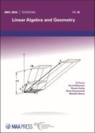 Cover for Al Cuoco · Linear Algebra and Geometry - MAA Textbooks (Hardcover Book) (2019)