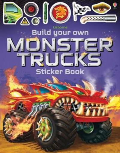 Cover for Simon Tudhope · Build Your Own Monster Trucks Sticker Book - Build Your Own Sticker Book (Paperback Book) (2017)