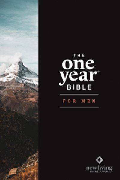 Cover for Stephen Arterburn · NLT The One Year Bible for Men (Hardcover Book) (2022)