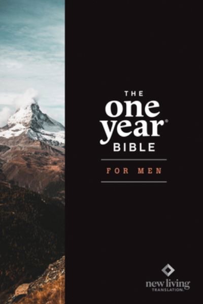 Cover for Stephen Arterburn · NLT The One Year Bible for Men (Inbunden Bok) (2022)