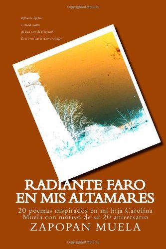 Cover for Zapopan Muela · Radiante Faro en Mis Altamares: 20 Poemas Inspirados en Mi Hija Carolina Muela Con Motivo De Su 20mo Aniversario (Paperback Book) [Spanish edition] (2014)