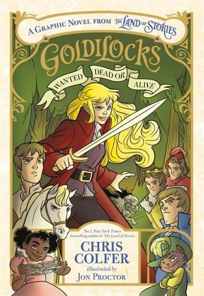 Cover for Chris Colfer · Goldilocks: Wanted Dead or Alive (Taschenbuch) (2021)
