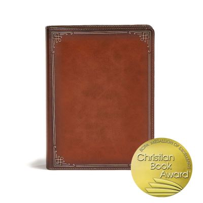 Cover for Holman Bible Staff Holman Bible Staff · CSB Ancient Faith Study Bible, Tan LeatherTouch (Leather Book) (2019)