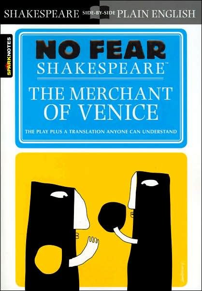 Cover for SparkNotes · The Merchant of Venice (No Fear Shakespeare) - No Fear Shakespeare (Taschenbuch) [Study Guide edition] (2003)