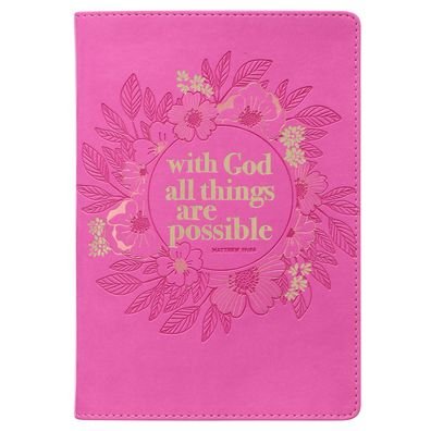 Cover for Christian Art Gifts · Journal Classic All Things Possible Matt. 19 (Book) (2021)