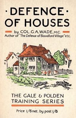 Cover for G a Wade · Defence of Houses (Paperback Book) (2016)