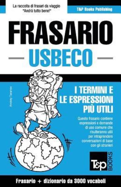 Cover for Andrey Taranov · Frasario Italiano-Usbeco e vocabolario tematico da 3000 vocaboli (Paperback Book) (2016)